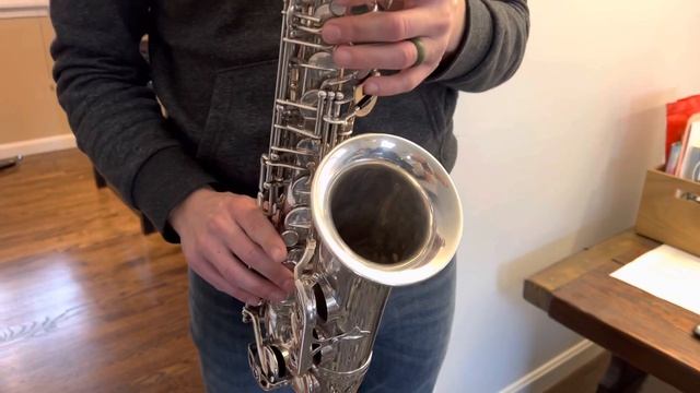 29,xxx Silver Plated Selmer Balanced Action Alto Saxophone Demo, www.dcsax.com смотреть онлайн