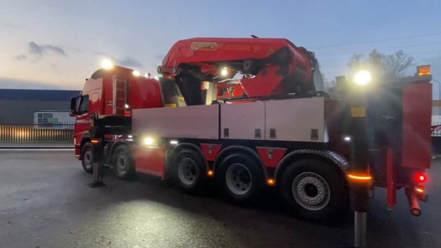 Van Vijfeijken Trucks- Volvo FM-500 10X4 - PALFINGER PK 200002L-SH CRANE