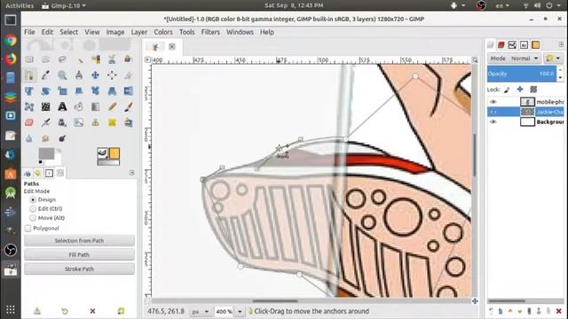 Pop Out Image Effect - GIMP Tutorial