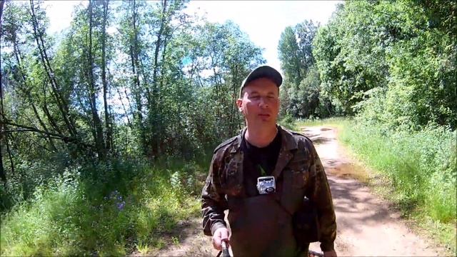 Места куда хочется вернуться. Рыбалка на микро - речке . Псковская рыбалка. смотреть онлайн