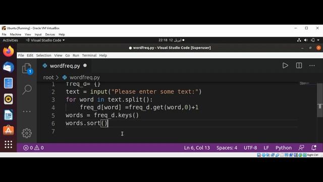 Python program to count word frequency смотреть онлайн
