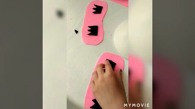 Diy маска  для сна  из фетра, сделает каждый?