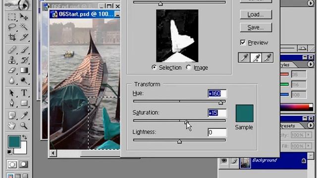 Photoshop Урок 5 – Коррекция изображения смотреть онлайн