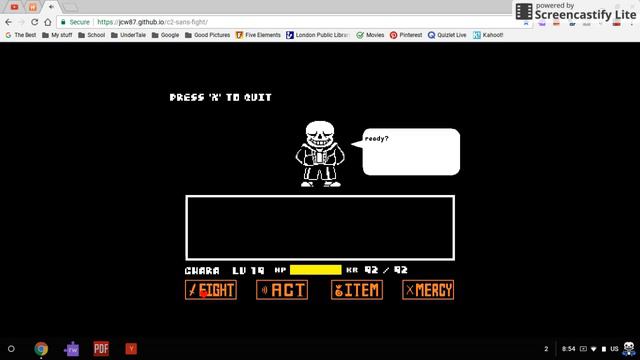 Glitch found on Sans Bad Time Simulator/Beating the finale again. смотреть онлайн