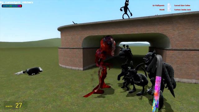 ALL BLACK GARTEN OF BANBAN BLACK DIFFERENT COLORS FAMILY In Garry's Mod!? смотреть онлайн