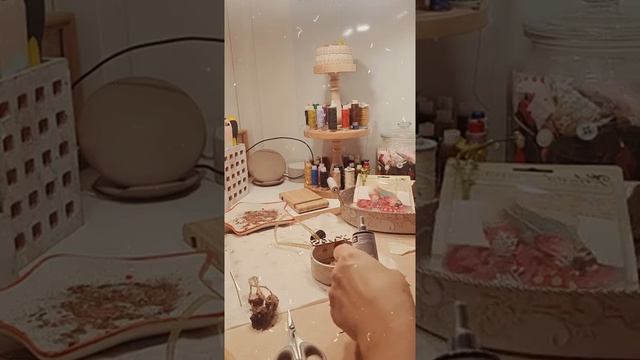 Новогодний подвес в технике скрапбукинг смотреть онлайн