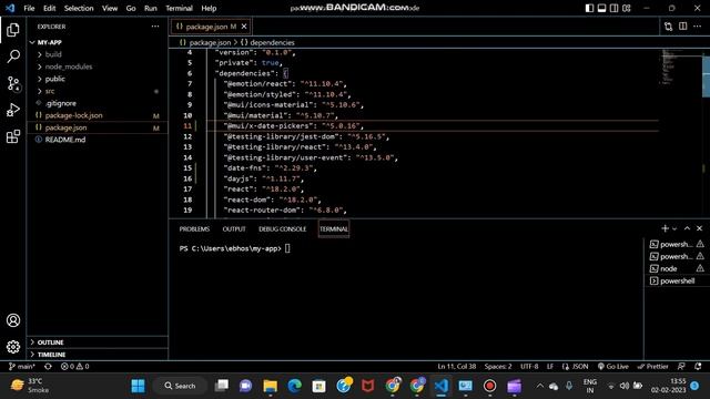 Install material ui in react project. смотреть онлайн