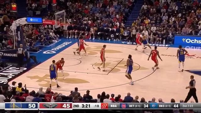 Golden State Warriors vs New Orleans Pelicans Full Highlights 2nd QTR | Oct 30 | 2023 NBA Season смотреть онлайн