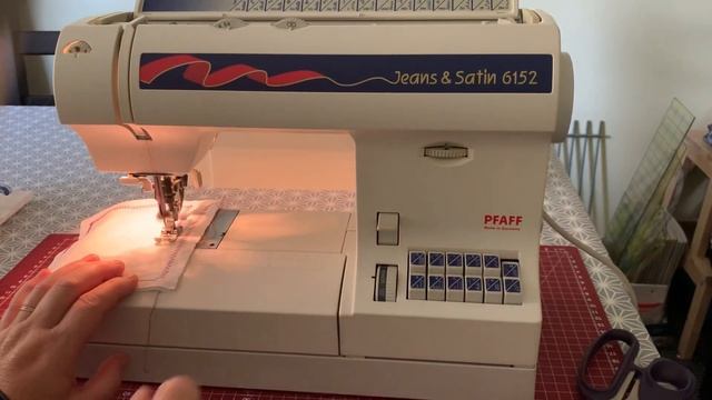 Pfaff Jeans & Satin 6152 Nähmaschine #pfaff #nähmaschine  #sewingmachine