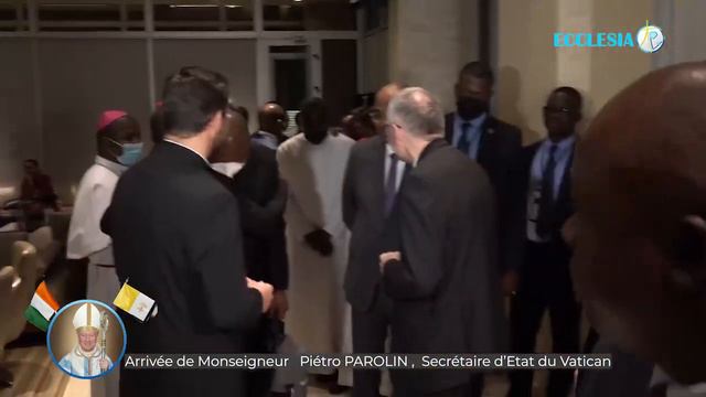 ARRIVÉE DU CARDINAL PIETRO PAROLIN A ABIDJAN смотреть онлайн