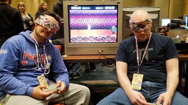 Co-op Blindfolded Battletoads Turbo Tunnel NES смотреть онлайн