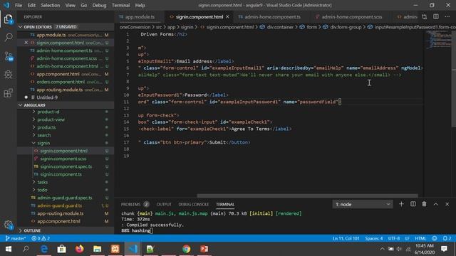 Angular 9 Tutorial For Beginners #42- Template Driven Forms смотреть онлайн