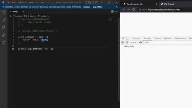 Learn JavaScript arrow function basic concept in Urdu/Hindi смотреть онлайн