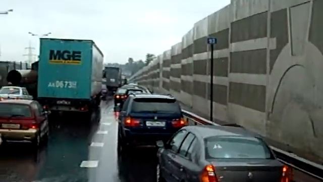 Московские пробки на МКАДе смотреть онлайн