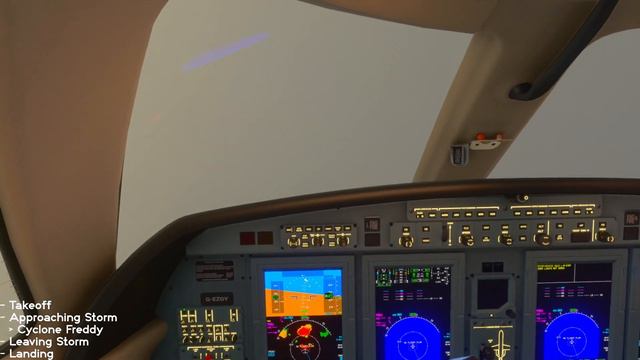 Live Flight into Cyclone Freddy (MSFS) - 01:00 UTC February 19, 2023 смотреть онлайн