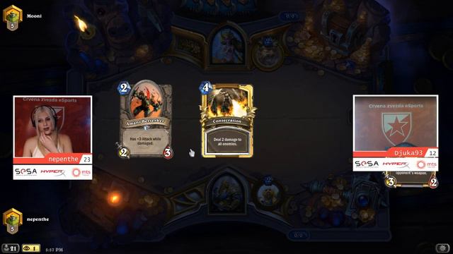 HEARTHSTONE - LADDER I DUELI SA DJUKA93 I NEPENTHE смотреть онлайн