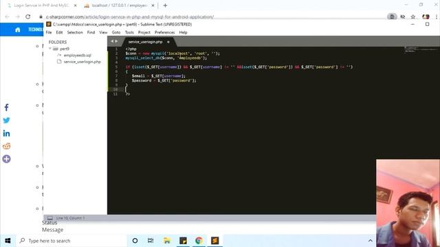 Tutorial Implementasi Login Service dalam PHP dengan POSTMAN!! смотреть онлайн