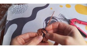 Кольца для салфеток из бумажной лозы