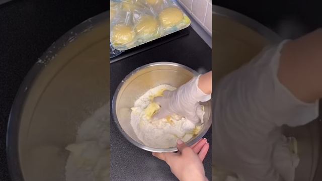 Слоёное тесто на кипятке