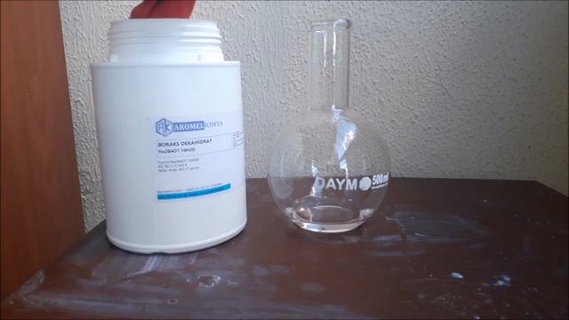 BORİK ASİT NASIL YAPILIR (HOW TO MAKE BORIC ACID)