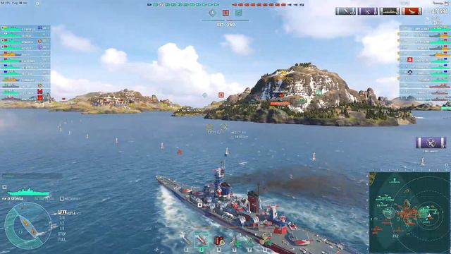 World of Warships. Georgia смотреть онлайн