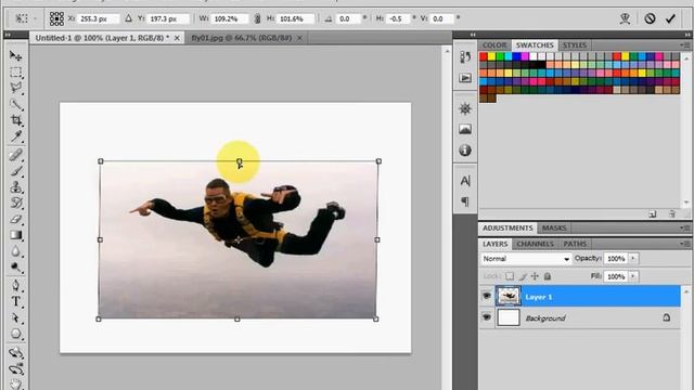 Photoshop Free Transform смотреть онлайн