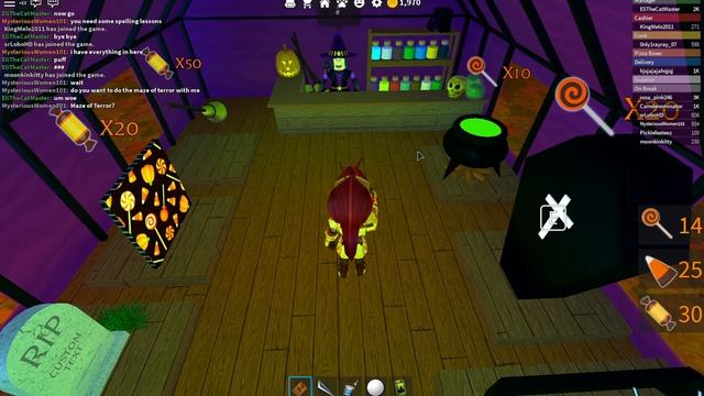 Halloween! Roblox Work At A Pizza Place! смотреть онлайн