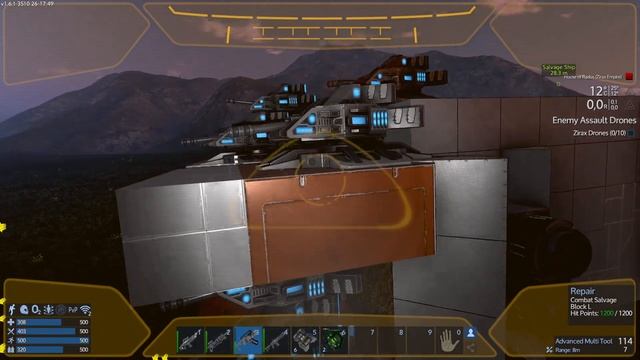 Empyrion - Galactic Survival - Star Salvage - #8 Зираксы держитесь. Корабль летит... смотреть онлайн