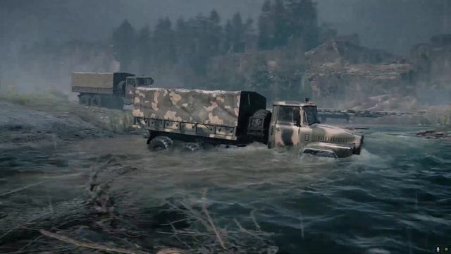 КРАЗ-ПАК / #краз /#kraz / #snowrunner /#kraz / #краз /#armytruck / #вечномолодой смотреть онлайн