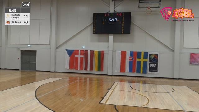 DAY1 12.00 The Sheffield College - BG Lulea , Oct 13th | EGBLU20 stage1 2023/24 Hall 1 смотреть онлайн