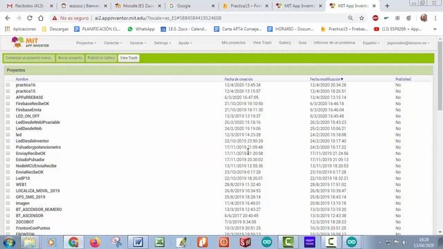 PRÁCTICA 15: NodeMCU, Firebase y App Inventor смотреть онлайн