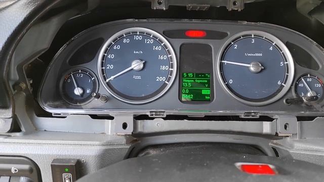 Установка новой панели приборов.