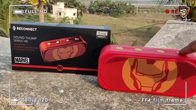 Reconnect Marvel Iron Man 10W Wireless Bluetooth Speaker | Unboxing | Review | Aryan Deshmukh смотреть онлайн