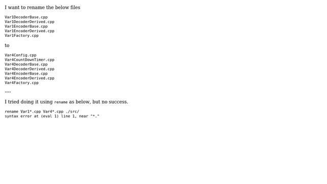 Unix & Linux: How to rename the multiple files within a directory? (3 Solutions!!) смотреть онлайн