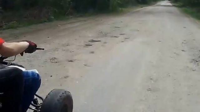 Покатушка на Скутерах до озера смотреть онлайн