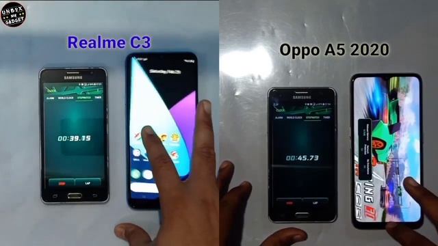 OPPO A5 2020 VS Realme C3 Speed Test Comparison смотреть онлайн