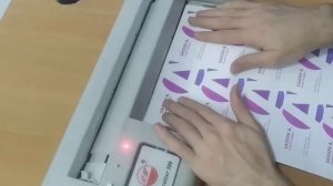 Двусторонняя визитка - Резка визиток - Card cutter 300