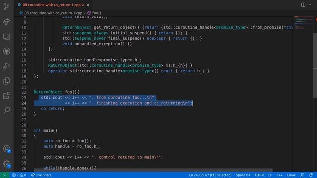 07-Coroutines with co_return- Part 1 смотреть онлайн