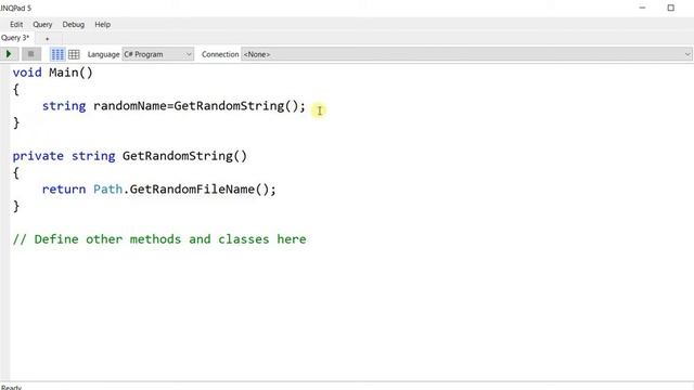 Generate random strings in C# using a single line code смотреть онлайн