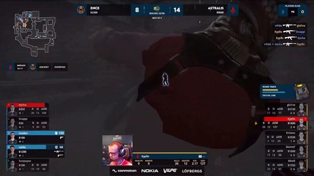 МАТЧ ЗА ПОЛУФИНАЛ!! - Astralis vs ENCE | Elisa Masters Espoo 2022 (CS:GO) смотреть онлайн