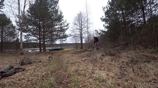 Весенняя рыбалка 2021на Селигере в запрет и подготовка базы открытию . (часть 2) смотреть онлайн