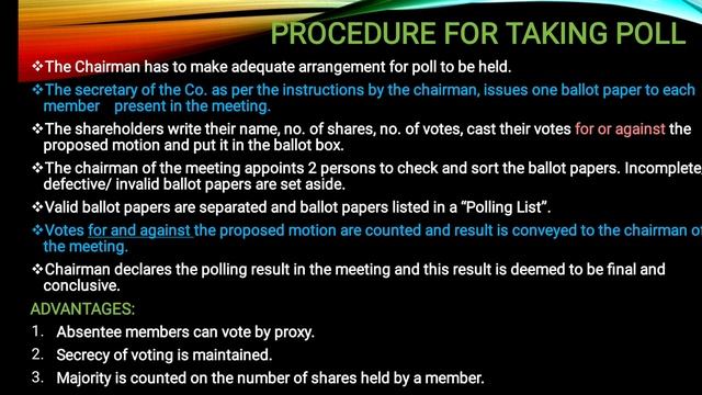 Voting and Proxy смотреть онлайн