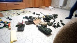 Сражение на танках на пульте управления