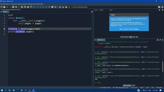 Class and Attributes in OOP смотреть онлайн
