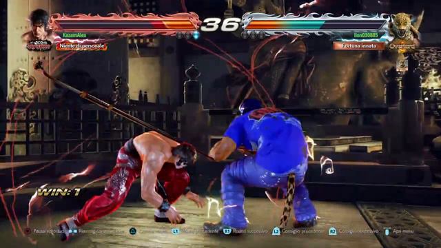 TEKKEN™7 Demon Law Vs King -slowmo Ending 2° Round-