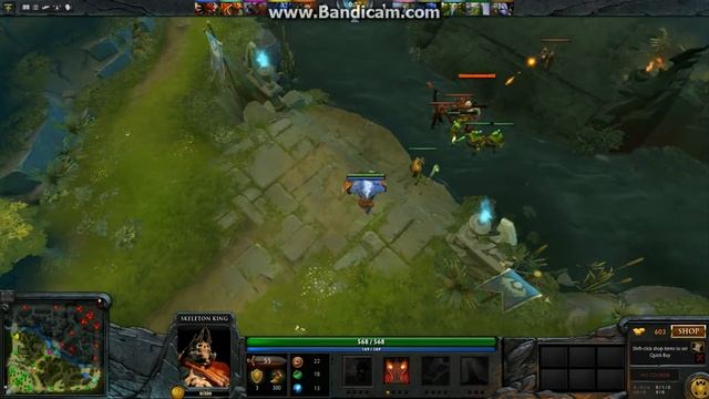 Dota 2 Gameplay on Radeon HD 6670 (GDDR5) смотреть онлайн
