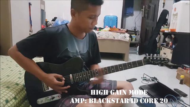 Squier Telecaster Standard - Clean & High Gain Sound Review смотреть онлайн