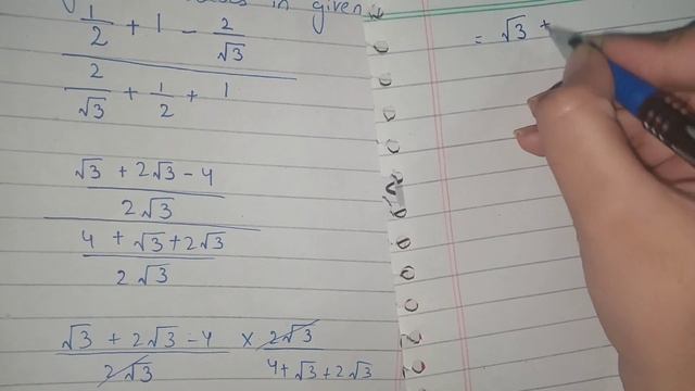 Evaluate sin 30+tan45-cosec60/sec30+cos60+cot45 смотреть онлайн