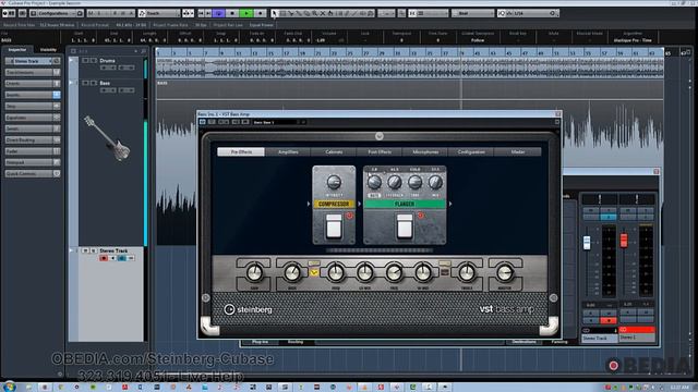 The VST Bass Amp Modeling Plugin in Cubase Pro 8 смотреть онлайн