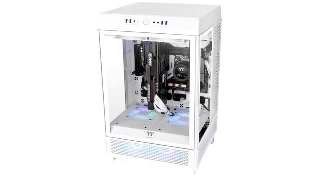 Thermaltake Expands The Tower Series by Adding The Tower 500 Mid Tower Chassis смотреть онлайн